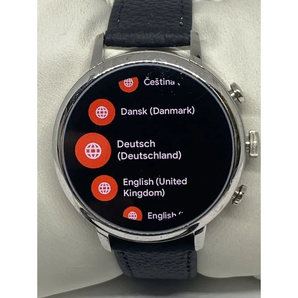 Fossil Gen 4 Authentic Digital Dial Smart Watch Custom Band FTW6017 DC145